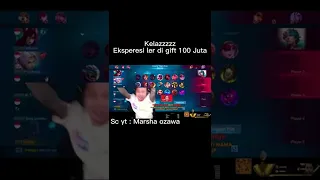 Moment marsha di gift 100 juta sama imba jp