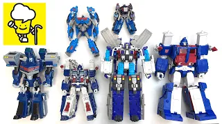 Different Transformers Ultra Magnus G1 TFP Robots in Disguise Siege トランスフォーマー 變形金剛 robot to vehicle