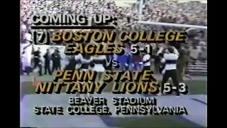 1984 #9 Boston College @ Penn State No Huddle