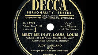 1944 HITS ARCHIVE: Meet Me In St. Louis, Louis - Judy Garland