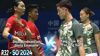 Dejan Ferdinansyah/Gloria Emanuelle vs Tang Chun Man/Tse Ying Suet || R32 SO 2024