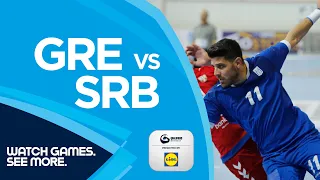 HIGHLIGHTS | GRE vs SRB | Round 5 | Men's EHF EURO 2022 Qualifiers