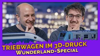 Our newest trains: Railcars from 3D print | Wunderland Special | Miniatur wunderland