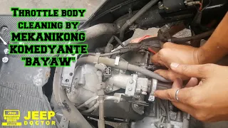 Tawanan na may konting TUTORIAL   Throttle body cleaning