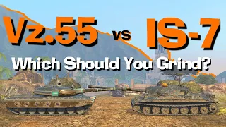 WOT Blitz Face Off || Vz. 55 vs IS-7