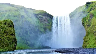 Relaxing Waterfall Sounds for Sleep | Fall Asleep & Stay Sleeping with Water White Noise