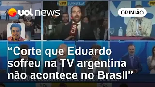 Na Argentina, Eduardo Bolsonaro dá a receita do que não fazer em um país conflagrado | Sakamoto