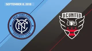 HIGHLIGHTS: New York City FC vs. D.C. United | September 8, 2018