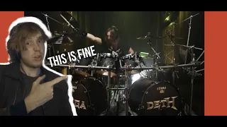 Megadeth Drummer Learns Blink-182 As Fast As Possible (Drummer Reaction)