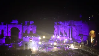 Il Volo - Io che non vivo (senza ta) live @ Teatro Antico Taormina il 12 Giugno 2022