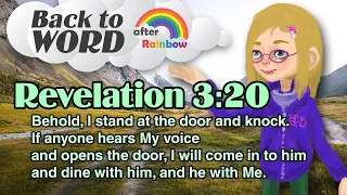 Revelation 3:20 ★ Bible Verse | How to Memorize Bible Verses