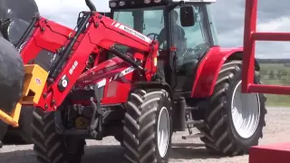 MF 5400 Mid HP Tractor with loader walkaround
