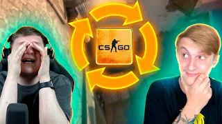 ВЕЛЯ vs РАШ - ДУЭЛЬ НА ПЕРЕВЕРНУТОЙ КАРТЕ В CS:GO