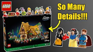 DETAILED Breakdown of the Lego Snow White Cottage