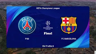 PES 2021 | PSG vs BARCELONA | Final UEFA Champions League | Gameplay PC