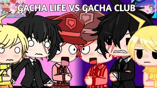 Gacha Life vs Gacha Club (Alphabet Lore)