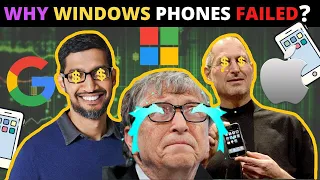 Why Windows Phone Was 8 Billion Dollar Failure?😱😱| Apple killed Microsoft🤔🤔| Business Case Study