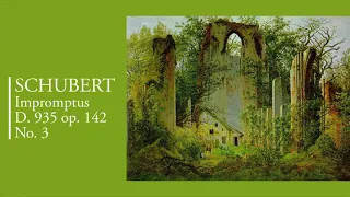 SCHUBERT Impromptus D. 935 op. 142 No.3 (Vladimir Horowitz)(1985)