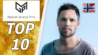 MELODI GRAND PRIX 2019 | MY TOP 10 | EUROVISION 2019 NORWAY