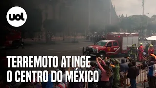 Terremoto atinge o México no aniversário de outros dois tremores