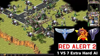 Red Alert 2 Yuri's Revenge I 1 Yuri vs 7 Brutal AI