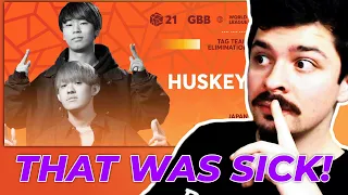 COLAPS REACTS | Huskey 🇯🇵 | GBB21: WORLD LEAGUE