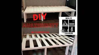 Camper Ausziehbett längs - DIY