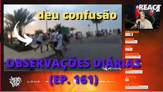 LOUD CRUSHER REAGINDO OBSERVAÇÕES DIÁRIAS (EP. 161)