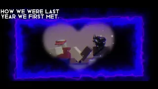 *|How we were last year we first met:|*