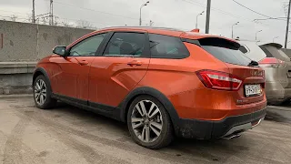 Lada VESTA AT / CVT Jatco / SW Cross Overload 500kg+ - POV Test Drive