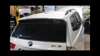 how to replace sidelight bulb on BMW X3  Full HD 1080p