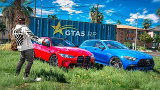 ЛУЧШЕЕ ЧТО МОГЛО ВЫПАСТЬ - В ПОГОНЕ ЗА Mercedes-Benz. КОНТЕЙНЕРЫ В ГТА 5 РП/GTA 5 RP BURTON