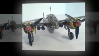 Презентация готовой модели Junkers Ju 88/А-4 от Звезды масштаб 1/72