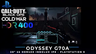 ODYSSEY G70A 28" 4k IPS Playstation 5 4k120hz HDR ON PS5 First HDR Impressions