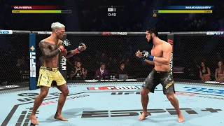 UFC 5 - Charles Oliveira vs Islam Makhachev/Gameplay (PS5 UHD) [4K60FPS]
