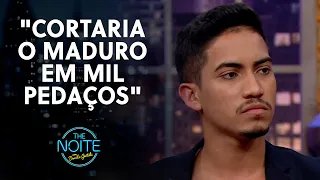 O venezuelano explicou o motivo de estar no Brasil | The Noite (18/05/21)