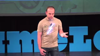 Cătălin Vancea în finala FameLab România 2015