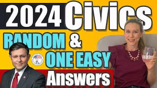 RELAX 100 Civics Questions (2008 version) for the U.S. Citizenship Test | RANDOM order EASY answers