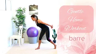 Ballet Barre workout for Beginners - BARLATES BODY BLITZ Gentle Home Workout Barre