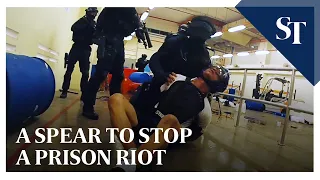 A SPEAR to stop a prison riot | The Straits Times