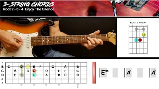 Enjoy The Silence - Depeche Mode | GUITAR LESSON | Triad Chords