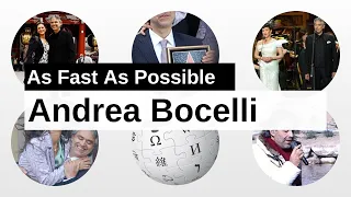 Andrea Bocelli As Fast As Possible