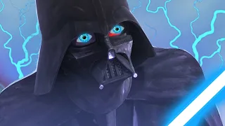 Darth Vader's Blue Eyes in Clone Wars Finale - Clone Wars Explained