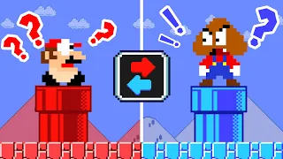 What If Super Mario and Goomba but Swap Places With Rainbow Magic? | ADN MARIO GAME