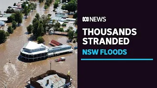 Rooftop rescues and flash flooding after intense storms hit NSW | ABC News