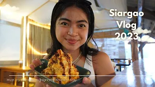 SIARGAO VLOG 2023: Must-Try Restaurants, Nightlife, Where to Stay for Solo Travelers| Eunice Nabong