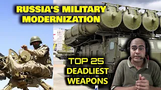 Reaction On Russia's Military Modernization || Top 25 Newest and Deadliest Weapons || COLD WEAPONS