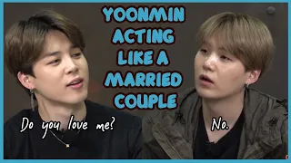 YOONMIN ACTING LIKE A MARRIED COUPLE