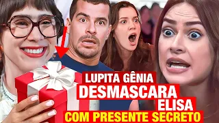 FAMÍLIA É TUDO - Lupita DESMASCARA FALSA GRAVIDEZ DA ELISA usando um PRESENTE SECRETO! Resumo hoje