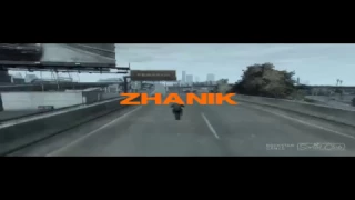 Падение с мотоцикла в GTA IV Epic